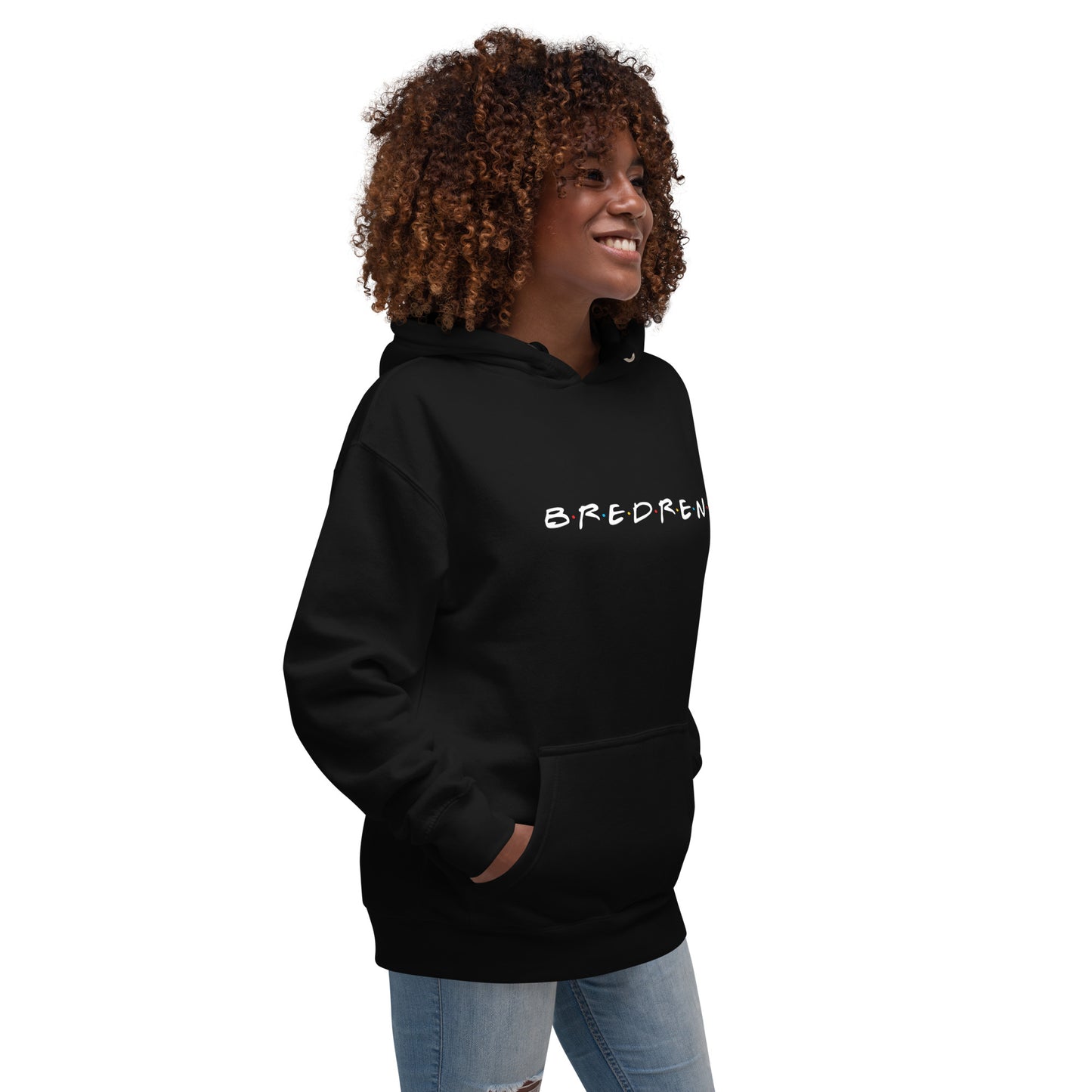 Sudadera con capucha de algodón premium unisex de Bredrens